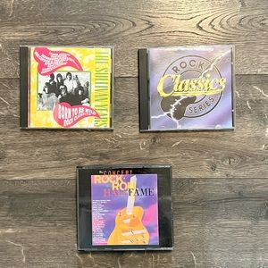 Lot‎ of 3 Rock CD'S